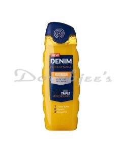 DENIM NOURISH REPLENISHING BODY AND FACE WASH 250ML