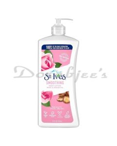 STIVES SMOOTHING ROSE AND ARGAN OIL BODY LOTION 621ML