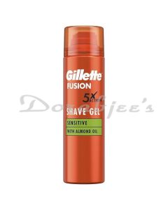 GILLETTE FUSION SENSITIVE SHAVE GEL 200ML