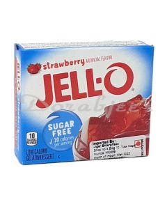 JELL O JELLY PUDDING SUGAR FREE STRAWBERRY 85G