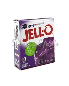 JELL O JELLY PUDDING GRAPE            85 G