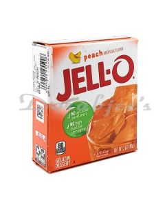 JELL O JELLY PUDDING PEACH             85 G