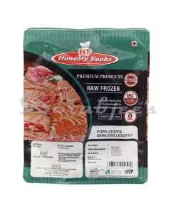 HONESTY FROZEN PORK CHOPS 500G