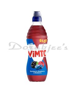 VIMTO BLACKBERRY BLUEBERRY RASPBERRY NO ADDED SUGAR 500ML