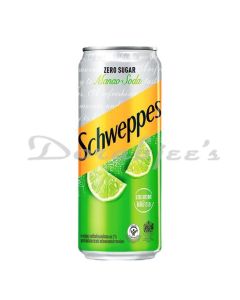 SCHWEPPES MANGO SODA ZERO SUGAR 330ML
