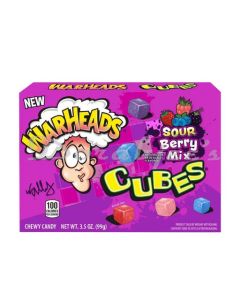 WARHEADS SOUR BERRY MIX CUBES 99G