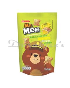 MR MEE BANANA FLAVORED CREAM BISCUITS 50G