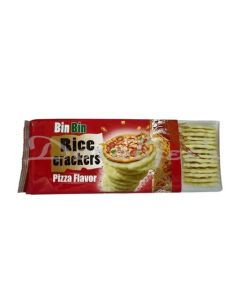 BIN BIN RICE CRACKERS PIZZA FLAVOR 100G